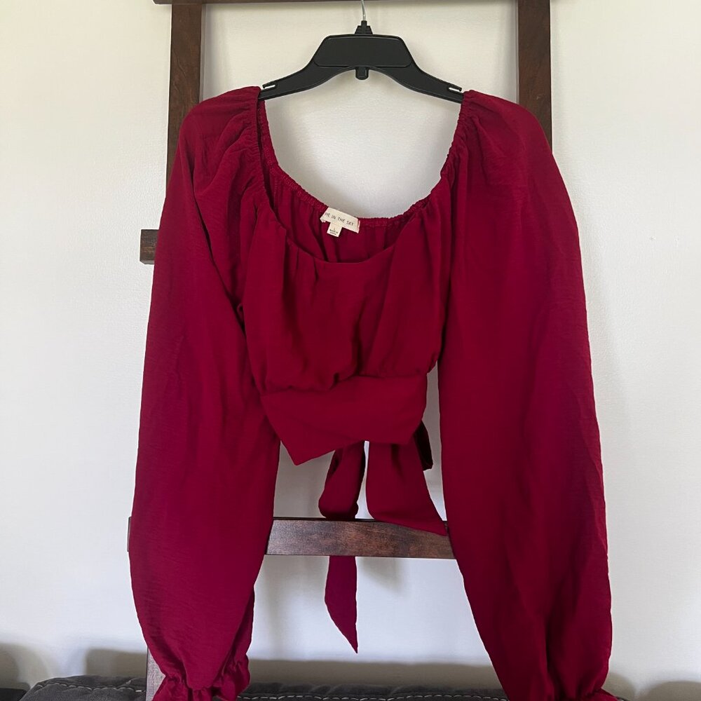 Cropped Tie Top